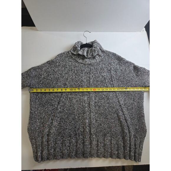 Matilda Jane Women Evening Stroll Sweater  M/L Oversized Chunky Knit Cowl Neck - Picture 3 of 7